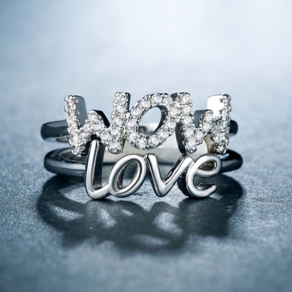 Nice 925 Silver Ring Round Cut White Sapphire New - Picture 4 of 5